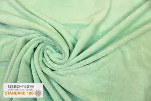 TISSU ÉPONGE BAMBOU UNI 305 GRAMMES CELADON