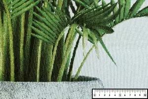 PANNEAU DÉCO PLANTE PALMIER EN POT 125 x 140 CM