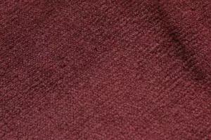 TISSU DOUDOU UNI EPAIS BORDEAUX