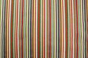 TISSU JACQUARD RAYURES MULTICOLORE