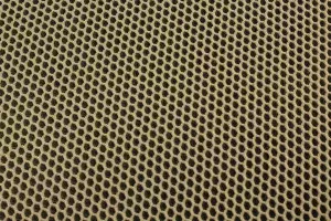 TISSU MOUSSE MAILLE 3D TAUPE