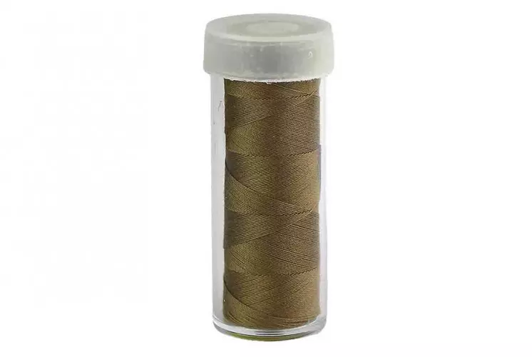 BOBINE DE FIL COTON DARE DARE 200 M BRUN POIL DE CHAMEAU