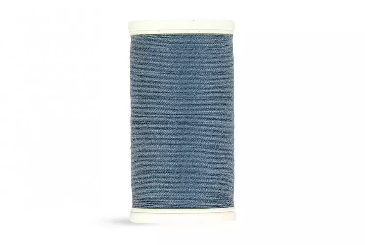 BOBINE DE FIL POLYESTER 100 M BLEU FUMÉE