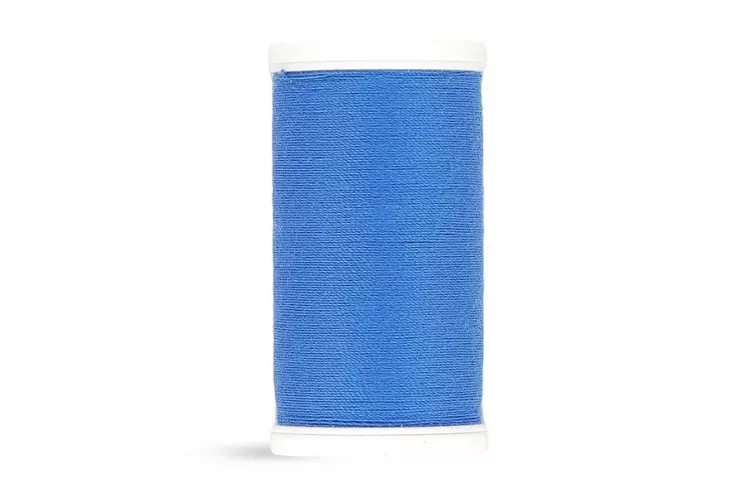 BOBINE DE FIL POLYESTER 100 M BLEU CENDRE