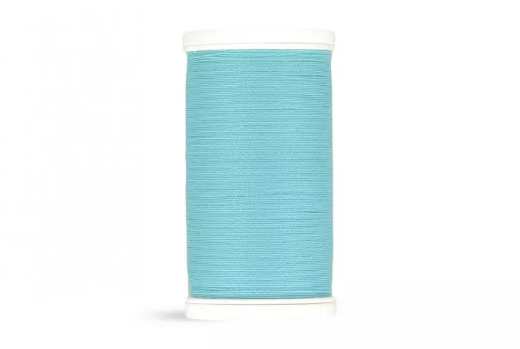 BOBINE DE FIL POLYESTER 100 M BLEU CIEL