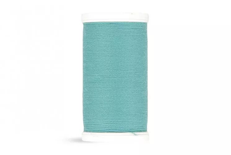 BOBINE DE FIL POLYESTER 100 M BLEU TURQUOISE FUMÉ