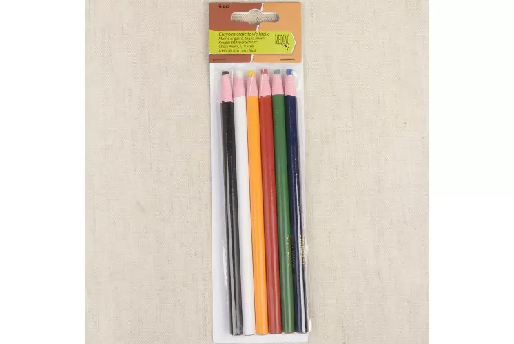 CRAYONS CRAIE TAILLE *6 MIX