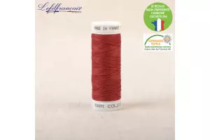 FIL POLYESTER 100M ROUGE BRAISE