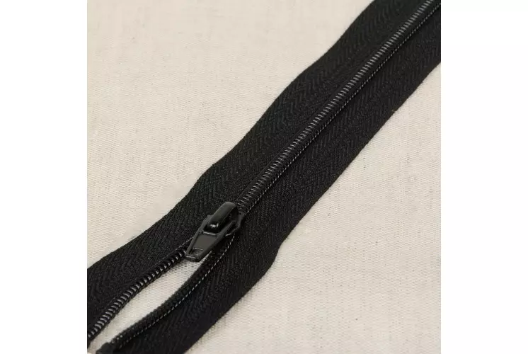 FERMETURE À GLISSIÈRE SPORT ENFANT N°4 SÉPARABLE NOIR 25 CM