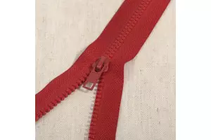 FERMETURE À GLISSIÈRE INJECTÉE SÉPARABLE ROUGE 35 CM