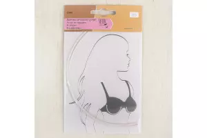 BALEINES SOUTIEN GORGE*2P BLANC 22 CM