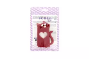 ANNEAU DENTITION CHAT ROSE SILICONE