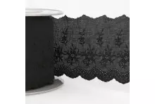 BRODERIE ANGLAISE 85 MM NOIR