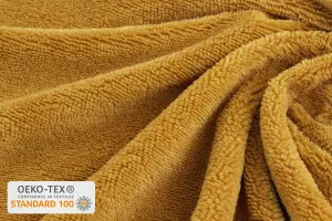 TISSU ÉPONGE BAMBOU UNI 305 GRAMMES CAMEL