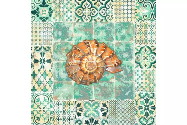 copy of CARRÉ DÉCO VINTAGE ARBRE DE VIE MANDALA