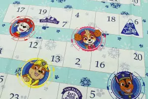 CALENDRIER DE L'AVENT À CONFECTIONNER PAW PATROL