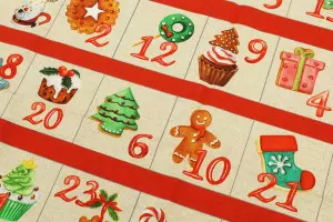 CALENDRIER DE L'AVENT À CONFECTIONNER GNOMES