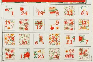 CALENDRIER DE L'AVENT À CONFECTIONNER PÈRE NOËL