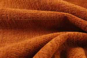 TISSU VELOURS TEXTURÉ GUCCI ROUILLE