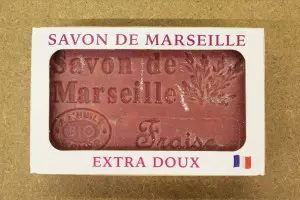 SAVON DE MARSEILLE BIO FRAISE