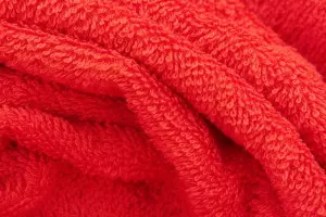 TISSU ÉPONGE UNI 400 GRAMMES CERISE