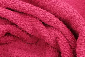 TISSU ÉPONGE UNI 400 GRAMMES FUCHSIA