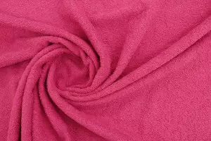 TISSU ÉPONGE UNI 400 GRAMMES FUCHSIA