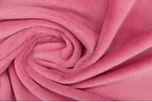 TISSU DOUDOU UNI FIN ROSE