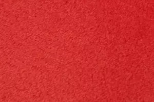 TISSU DOUDOU UNI FIN ROUGE