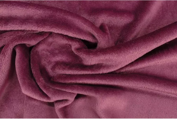 TISSU DOUDOU UNI FIN VIOLET