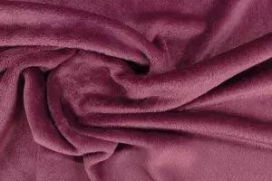 TISSU DOUDOU UNI FIN VIOLET