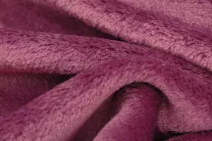 TISSU DOUDOU UNI FIN VIOLET