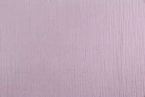 TISSU COTON DOUBLE GAZE GAUFRÉE LILAS