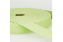 SANGLE COTON 25 MM VERT D'EAU