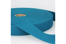 SANGLE COTON 40 MM BLEU CANARD