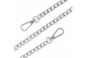BANDOULIÈRE CHAINE ARGENT 120CM