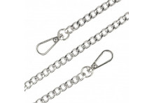 BANDOULIÈRE CHAINE ARGENT 120CM