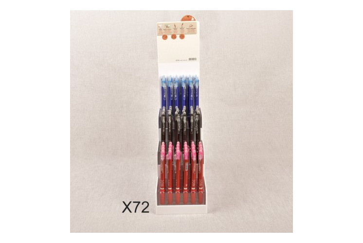 Stylo noir effaçable à la chaleur 0.7mm